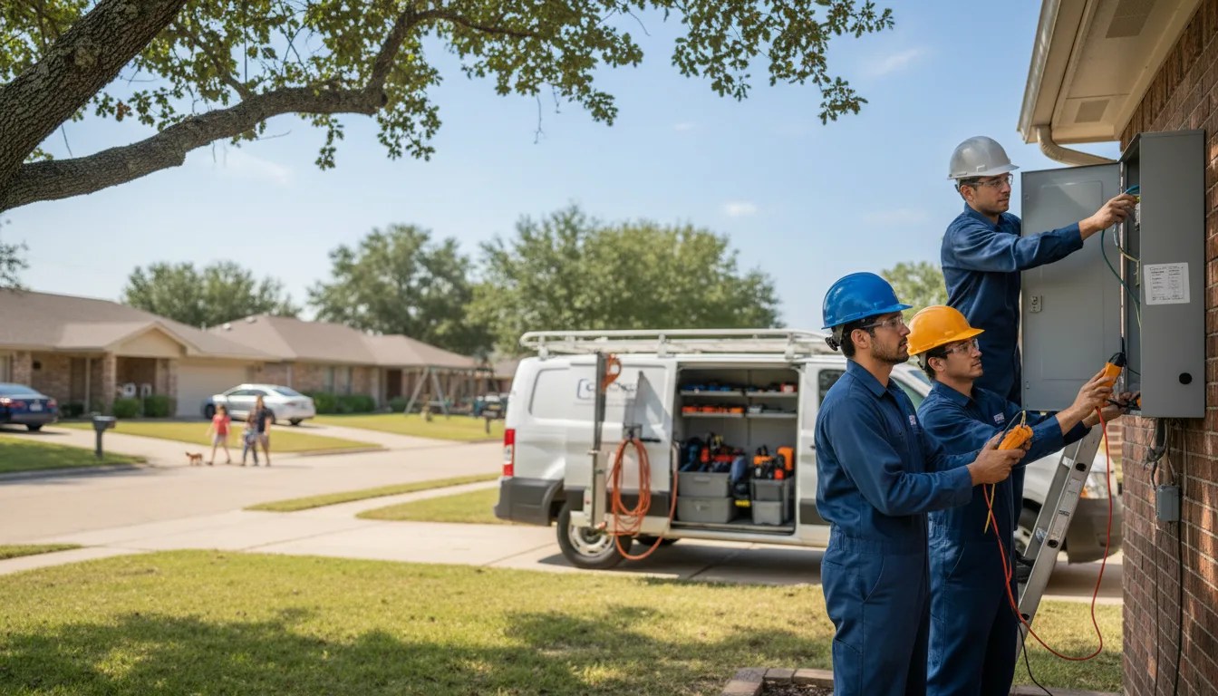 Certified electrician providing emergency electrical services in Penokee, KS